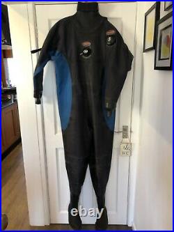 ROHO Scuba Diving Drysuit, size medium, size 7 boots