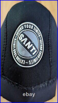 SANTI Drysuit 11MM Diving Zipper Hood Size 2XL SCUBA