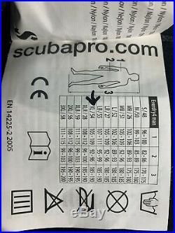 SCUBAPRO Scuba Diving Drysuit size XL