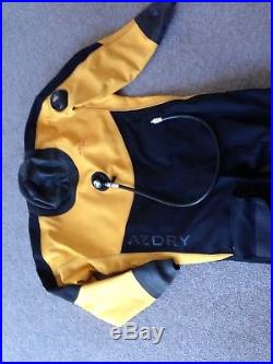 SCUBA AZDRY Pro Dive Dry Suit (Slightly used). Large, size 8 boots