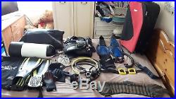 SCUBA Diving Gear, Kit, Equipment, Full, Dry Suit, 15 LTR Cylinder Regulator BCD