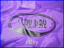 STAY DRY HARDCORE Purple Nylon/Rubber WET SUIT Scuba Dive Water Ski Sz Adult M