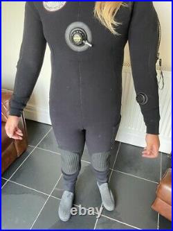 Scarpa Scuba Diving drysuit used. Size Small, 5'-5'3 Size 5 Feet