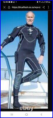 ScubaPro Everdry 4 Scuba Diving Drysuit Size S (5'6 / 166cm) VG Condition