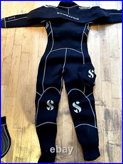 ScubaPro Everdry 4 Scuba Diving Drysuit Size S (5'6 / 166cm) VG Condition