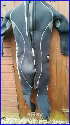 Scuba Dive gear used 4 times bundle Semi dry suit for female