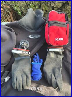 Scuba Diving, Custom Front Loading OThree Dry Suit