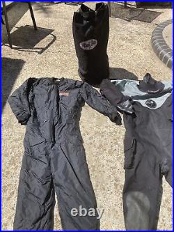 Scuba Diving Dry Suit And Under suit