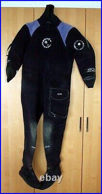 Scuba Diving Dry Suit Bare Sports CD4 in Size Large Short