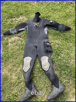 Scuba Diving Dry Suit O Three MSF500tb (boot 9/10)