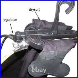 Scuba Diving Drysuit Regulator Boots Gloves Hanger Strong and Reliable Storage