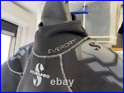 Scuba Diving Drysuit Scubapro Everdry 4 Men's LS Large Short