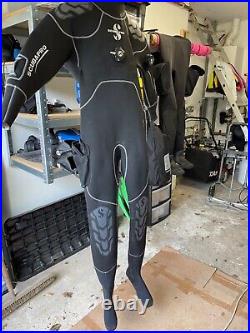 Scuba Diving Drysuit Scubapro Everdry 4 Men's LS Large Short