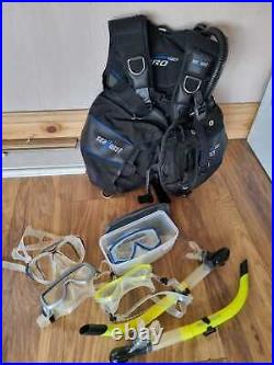 Scuba Diving Equipment Pre Owned Apeks dry suit + Dual Regulator + Lots More
