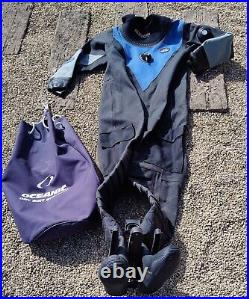 Scuba Diving Ladies Oceanic Dry Suit (Large) and Uggi Undersuit (16)