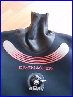 Scuba Diving Northern Diver Divemaster Neoprene Drysuit Size M-Large-R Boot 10