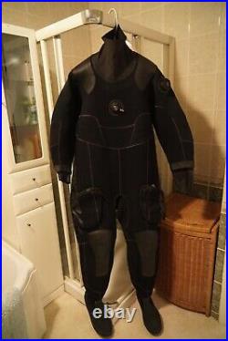Scuba Dry Suit Waterproof of Sweden Draco