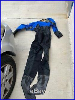 Scuba Gear / OS System Dry Suit Lot Of 2 As Is Will Look