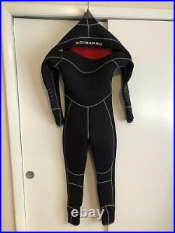 Scuba Pro 6.5mm Nova Scotia Semi Dry Suit Wetsuit Mens Larg Scubapro NovaScotia
