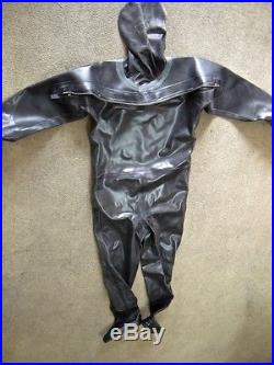 Scuba Viking Dry Suit #3 Size Black, Needs neck seal