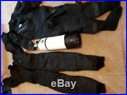 Scuba diving Typhoon Spectre drysuit perfect condition