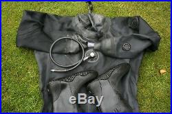 Scuba diving dive drysuit dry suit Large Gates Pro TDK