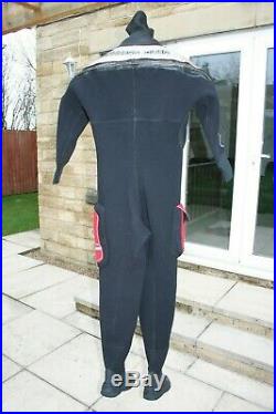 Scuba diving dive drysuit set medium Northern diver dry suit