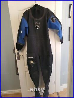 Scuba diving dry suit L, Beaver