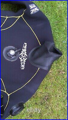Scuba diving dry suit. Small to Medium men's. Predator. Compressed neoprene