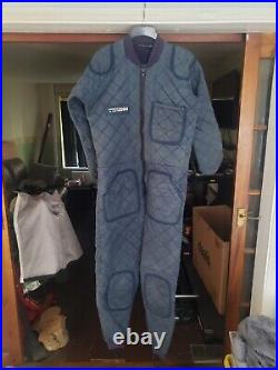 Scuba diving dry suit and under suit large