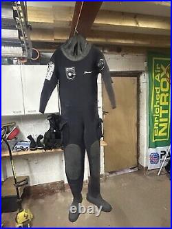 Scuba diving dry suit mens