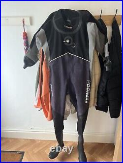 Scuba diving dry suit small