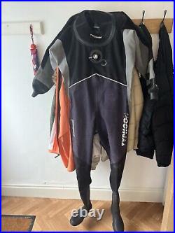 Scuba diving dry suit small