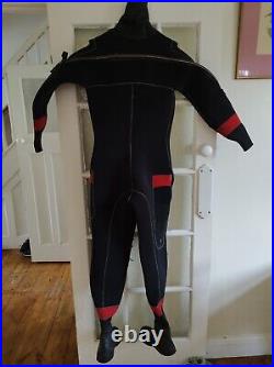 Scuba diving neoprene dry suit