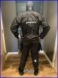 Scuba pro evertech diving dry suit size L