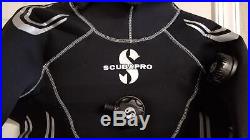 Scubapro Everdry 4 Men's Neoprene Scuba Diving Drysuit Size Large