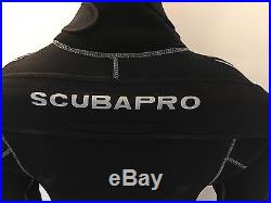 Scubapro Everdry 4 Neoprene Scuba Diving Drysuit Medium With Carry Storage Bag