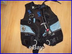Scubapro Glide Pro size XL with Air2 Octo-inflator for Scuba Diving