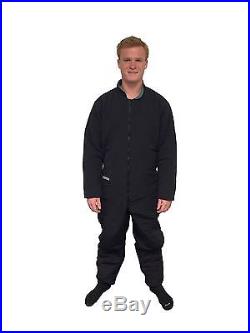 Scubapro Men X-large Dry Suit Undergarment Scuba Diving or Snorkeling Black