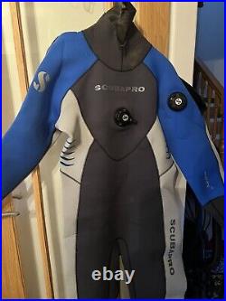 Scubapro Neoprene Scuba Drysuit Size XL Great Condition