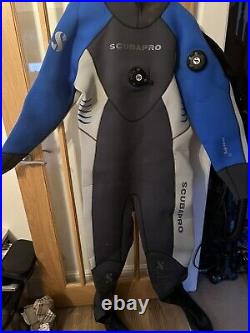 Scubapro Neoprene Scuba Drysuit Size XL Great Condition