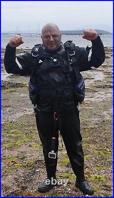 Sea skin dry suit, diving drysuit, scuba gear dry suit