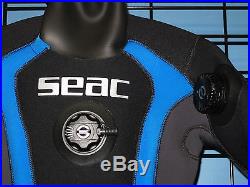 Seac Women's Dry-Plus scuba diving drysuit size XS