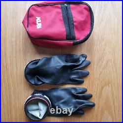 Seaskin Scuba Diving Dry Suit and Kubi Gloves. Front Zip