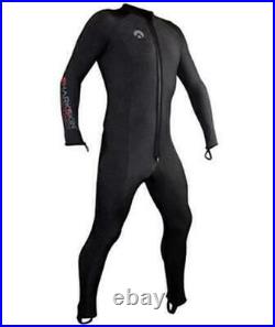 Sharkskin Covert Stinger Rapid Dry Suit with HECS Size XXL Scuba Snorkel Spearfish