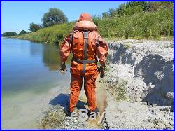 Soviet Military Isp-60 Diving/escape Submarine Dry Suit For Rebreathers Scuba