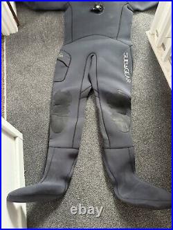 Subgear XL Neoprene Scuba Diving Drysuit + Extras