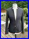 TED BAKER Black tailored smart suit jacket dress blazer formal work 3 12 M