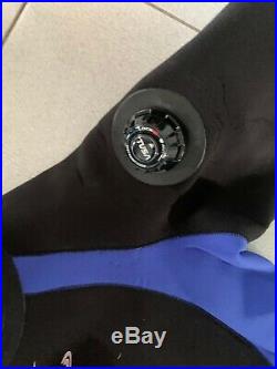 TUSA Imprex Scuba Dry Suit Drysuit Medium Size With Bag