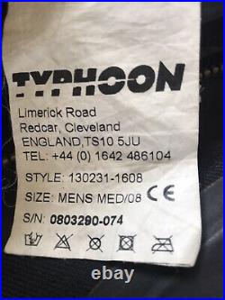 Typhoon Drysuit Scuba Brand New Neck seal Medium Size 10/11 Boot